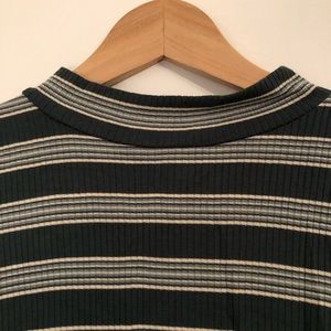 American Eagle mock neck top